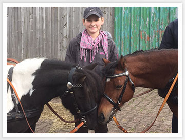Damit Kinder und Ponies gleichermaßen Spaß haben.